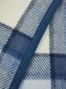 Lanerossi Wollen deken "Marta" blauw - (L)250 x (B)210 cm