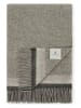 Lanerossi Wollen deken "Madison" grijs - (L)240 x (B)140 cm
