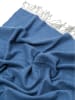 Lanerossi Wolldecke "Ulisse" in Blau - (L)180 x (B)130 cm