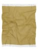 Lanerossi Wolldecke mit Kaschmiranteil in Gelb - (L)180 x (B)130 cm