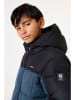 Garcia Steppjacke in Schwarz/ Blau