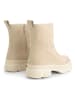 TRAVELIN' Leren boots "Kelowna" crème/beige
