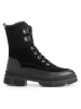 TRAVELIN' Leder-Winterstiefel "Tremblant" in Schwarz