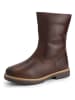 TRAVELIN' Leren boots "Bjornstad" bruin