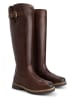 TRAVELIN' Leder-Stiefel "Dannemare" in Braun