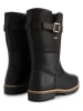 TRAVELIN' Leder-Boots "Fjaere" in Schwarz