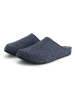 TRAVELIN' Pantoffels "Come Home" donkerblauw