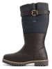 TRAVELIN' Leren laarzen "Hyllestad" donkerblauw/bruin