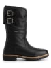 TRAVELIN' Leren boots "Klondike" zwart
