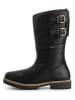 TRAVELIN' Leren boots "Klondike" zwart