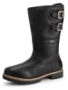 TRAVELIN' Leren boots "Klondike" zwart