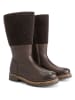 TRAVELIN' Leren laarzen "Lagen" bruin