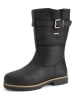 TRAVELIN' Leren boots "Landvik" zwart