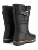 TRAVELIN' Leren boots "Landvik" zwart