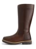 TRAVELIN' Leder-Stiefel "Vinstra" in Braun