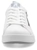 rieker Leren sneakers wit/donkerblauw