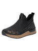 rieker Slipper in Schwarz
