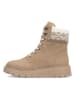 rieker Leder-Boots in Beige