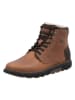 rieker Leren boots lichtbruin