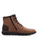 rieker Leren boots lichtbruin