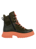 rieker Boots in Khaki/ Schwarz