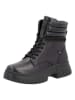 rieker Leder-Boots in Schwarz