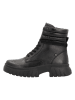 rieker Leder-Boots in Schwarz