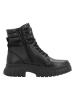 rieker Leder-Boots in Schwarz