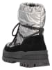 rieker Winterstiefel in Silber/ Schwarz