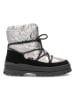 rieker Winterstiefel in Silber/ Schwarz