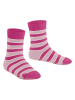 Falke Socken "Simple Stripes" in Rosa/ Pink