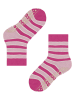 Falke Sokken "Simple Stripes" lichtroze/roze