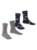 Falke 2er-Set: Socken "Cars Bundle" in Grau/ Dunkelblau
