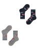 Falke 2er-Set: Socken "Cars Bundle" in Grau/ Dunkelblau