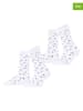 ESPRIT 2er-Set: Socken " Petite Flowers" in Weiß