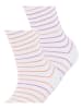 ESPRIT 2-delige set: sokken "Fine Stripe" wit
