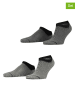 ESPRIT 2-delige set: sokken "Allover Stripe" zwart