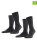 ESPRIT 2er-Set: Socken "Forest" in Schwarz