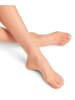 Falke Halterlose Strumpfe "Shelina" in Beige - DEN 12
