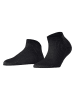 Falke Socken "Shiny Rib" in Schwarz