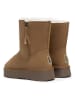 Gooce Leder-Winterboots "Tempe" in Hellbraun