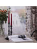 STAR Trading 2-delige set: ledkaarsen "Flamme Candy" rood - (H)26 cm
