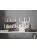 STAR Trading Raamlamp "Navida" grijs - (B)42 x (H)24 cm