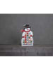 STAR Trading LED-Adventskalender "Yuletide" in Weiß/ Bunt - (B)25 x (H)45 cm