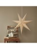 STAR Trading Papieren ster "Cotton" beige - Ø 60 cm