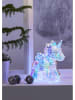 STAR Trading Figurka dekoracyjna LED "Magic" w kolorze białym - 25 x 30 cm