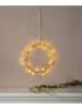 STAR Trading LED-Kranz "Winny" in Gold - Ø 28 cm