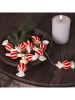 STAR Trading Ledlichtketting "Bonbon" rood/wit - (L)135 cm