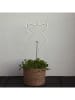STAR Trading Ledtuinsteker "Neon Angel" zwart/wit - (B)23,5 x (H)65 cm