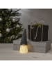 STAR Trading LED-Dekofigur "Joylight" in Weiß - (B)6,5 x (H)18 cm